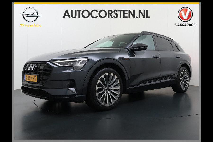 Audi e-tron 50 Quattro 71kWh SOH 90% Leder Camera Panoramadak Adap.Cruise Apple Carplay Android Auto Business Edition Plus Elek.Stoelen Memory Elek.Achterklep Stoelverwarming Led Lmv 21" Optiek-pakket zwart Origineel Nederlandse Auto