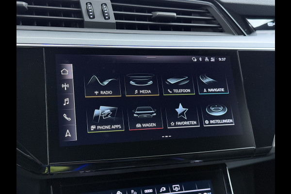 Audi e-tron 50 Quattro 71kWh SOH 90% Leder Camera Panoramadak Adap.Cruise Apple Carplay Android Auto Business Edition Plus Elek.Stoelen Memory Elek.Achterklep Stoelverwarming Led Lmv 21" Optiek-pakket zwart Origineel Nederlandse Auto