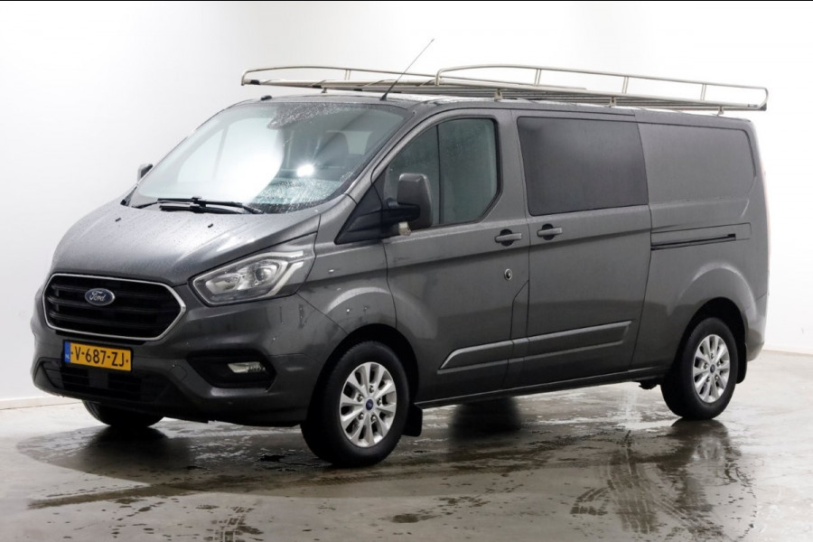 Ford Transit Custom 2.0 TDCI 130pk L2H1 D.C. Limited Navi/Camera/2x Schuifdeur MARGE/BTW-Vrij 05-2019