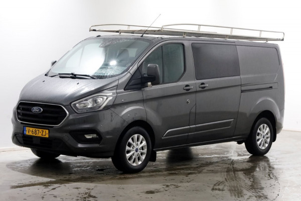 Ford Transit Custom 2.0 TDCI 130pk L2H1 D.C. Limited Navi/Camera/2x Schuifdeur MARGE/BTW-Vrij 05-2019