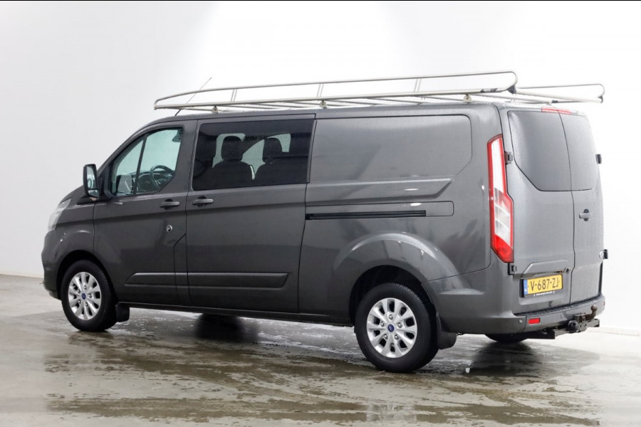 Ford Transit Custom 2.0 TDCI 130pk L2H1 D.C. Limited Navi/Camera/2x Schuifdeur MARGE/BTW-Vrij 05-2019
