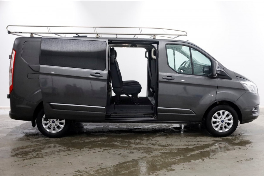 Ford Transit Custom 2.0 TDCI 130pk L2H1 D.C. Limited Navi/Camera/2x Schuifdeur MARGE/BTW-Vrij 05-2019