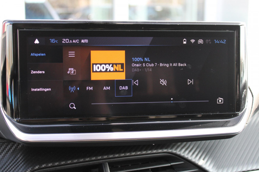 Peugeot 208 1.2 100PK ALLURE | CAMERA VOOR + ACHTER | KEYLESS ENTRY/START | DODEHOEK DETECTIE | NAVIGATIE | DRAADLOZE APPLE CARPLAY/ANDROID AUTO | PARKEERSENSOREN VOOR + ACHTER | ADAPTIVE CRUISE CONTROL | DAB+ RADIO | LED KOPLAMPEN |