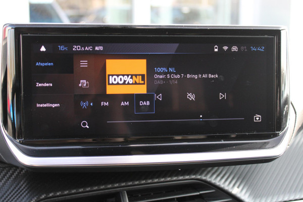 Peugeot 208 1.2 100PK ALLURE | CAMERA VOOR + ACHTER | KEYLESS ENTRY/START | DODEHOEK DETECTIE | NAVIGATIE | DRAADLOZE APPLE CARPLAY/ANDROID AUTO | PARKEERSENSOREN VOOR + ACHTER | ADAPTIVE CRUISE CONTROL | DAB+ RADIO | LED KOPLAMPEN |