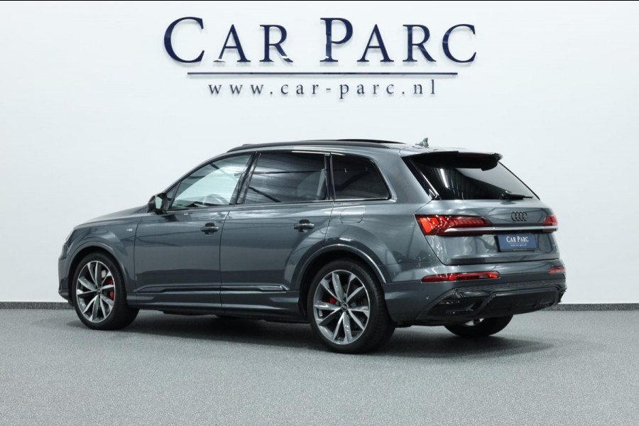 Audi Q7 60 TFSI e quattro Competition 456+PK BTW/S-LINE/VIRTUAL/SFEER/BOSE/LUCHT/LEER+S.VERWARMING/21" LMV/ACC/ECC/12 MND GARANTIE