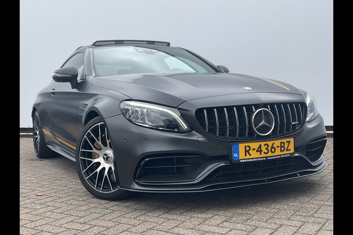 Mercedes-Benz AMG C Coupé 63 S Final Edition NL-Geleverd |1 of 499| Keramisch Carbon Designo graphitgrau magno