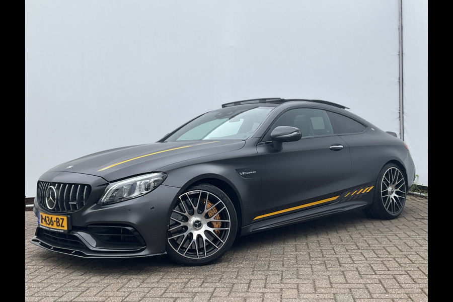 Mercedes-Benz AMG C Coupé 63 S Final Edition NL-Geleverd |1 of 499| Keramisch Carbon Designo graphitgrau magno