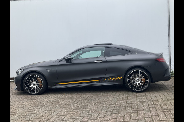 Mercedes-Benz AMG C Coupé 63 S Final Edition NL-Geleverd |1 of 499| Keramisch Carbon Designo graphitgrau magno