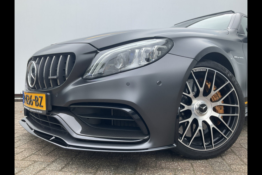 Mercedes-Benz AMG C Coupé 63 S Final Edition NL-Geleverd |1 of 499| Keramisch Carbon Designo graphitgrau magno
