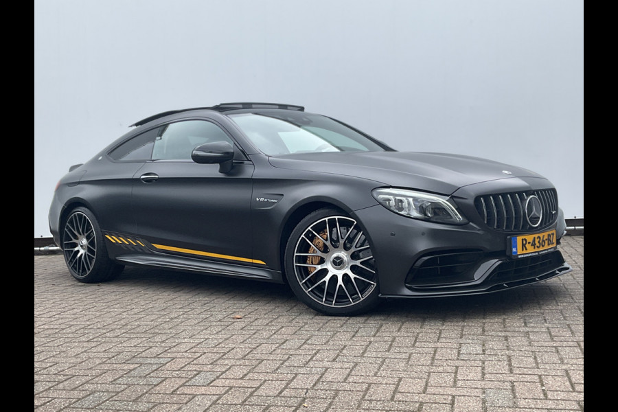 Mercedes-Benz AMG C Coupé 63 S Final Edition NL-Geleverd |1 of 499| Keramisch Carbon Designo graphitgrau magno
