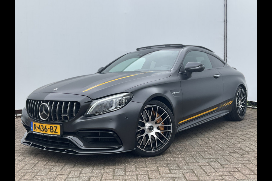 Mercedes-Benz AMG C Coupé 63 S Final Edition NL-Geleverd |1 of 499| Keramisch Carbon Designo graphitgrau magno