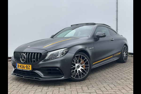 Mercedes-Benz AMG C Coupé 63 S Final Edition NL-Geleverd |1 of 499| Keramisch Carbon Designo graphitgrau magno