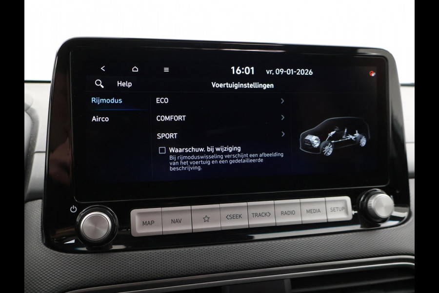 Hyundai Kona EV PREMIUM SKY 64 KWH + SCHUIFDAK | LEDER | TREKHAAK | STOELVENTILATIE | HEAD-UP | CAMERA | ADAPTIVE CRUISE CONTROL