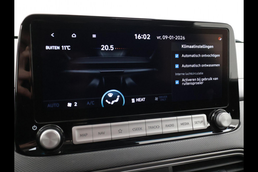 Hyundai Kona EV PREMIUM SKY 64 KWH + SCHUIFDAK | LEDER | TREKHAAK | STOELVENTILATIE | HEAD-UP | CAMERA | ADAPTIVE CRUISE CONTROL