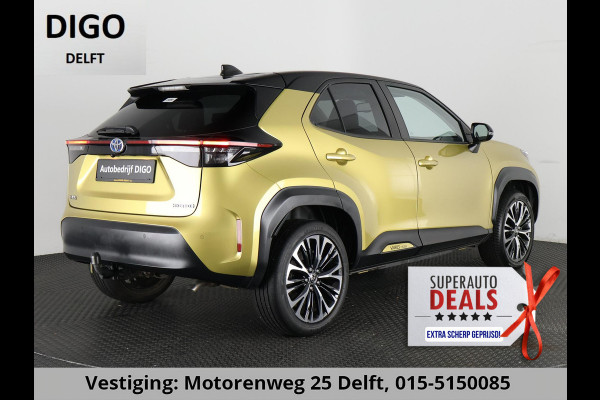 Toyota Yaris Cross 1.5 HYBRIDE EXECUTIVE BI-TONE GARANTIE TOT 9-2032 DODE HOEK DETECTIE.STOEL VERWARMING.TREKHAAK