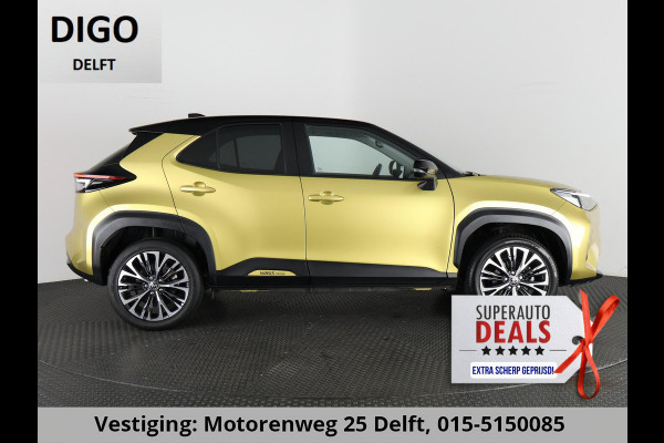 Toyota Yaris Cross 1.5 HYBRIDE EXECUTIVE BI-TONE GARANTIE TOT 9-2032 DODE HOEK DETECTIE.STOEL VERWARMING.TREKHAAK