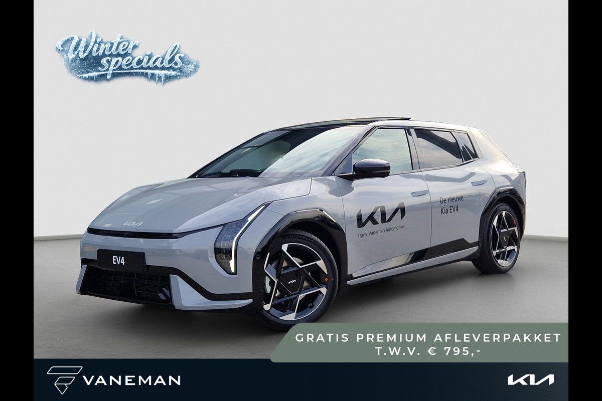 Kia EV4 GT-PlusLine 81.4 kWh | Dodehoek Camera | Stoelventilatie | Harman/ Kardon | 360 Camera |