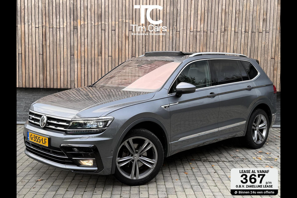 Volkswagen Tiguan Allspace 1.5 TSI R-line 7-persoons Automaat | Panoramadak | DCC Mode Selection | Stoelverwarming | LED verlichting | Spiegels elektrisch