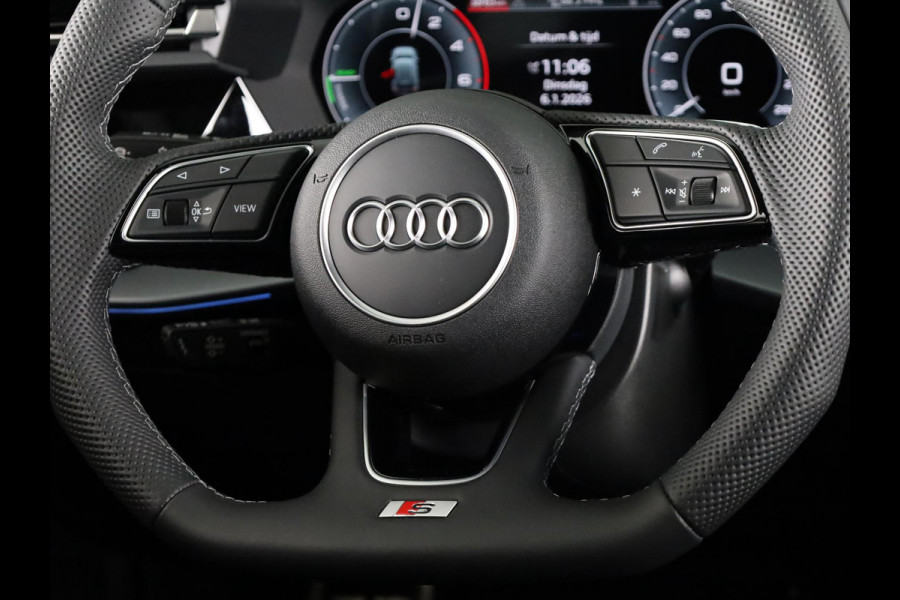 Audi A3 Sportback S edition 40 TFSI e 204 pk | Dark olive green | Sonos premium 3D | Assistentiepakket plus | Ambient verlichting |