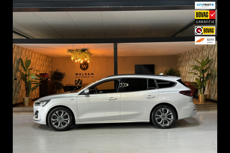 Ford Focus Wagon 1.0 EcoBoost ST Line Garantie StuurVW StoelVW Carplay Keyless Clima Led Navi Rijklaar