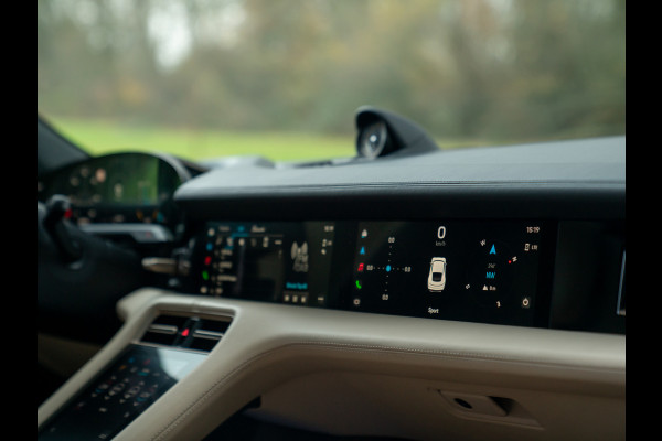 Porsche Taycan Turbo S 93 kWh | SportDesign Carbon | Burmester | Keramisch | PDCC Sport | Porsche Approved 12-2026