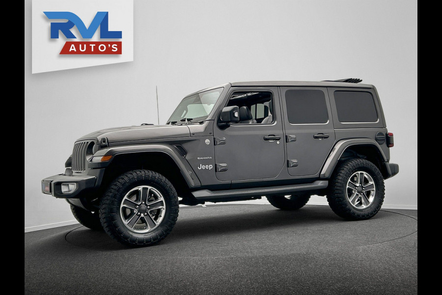 Jeep Wrangler 2.0T Sahara | Grijs Kenteken | LPG-G3 | Skydak | Rubicon | Origineel NL