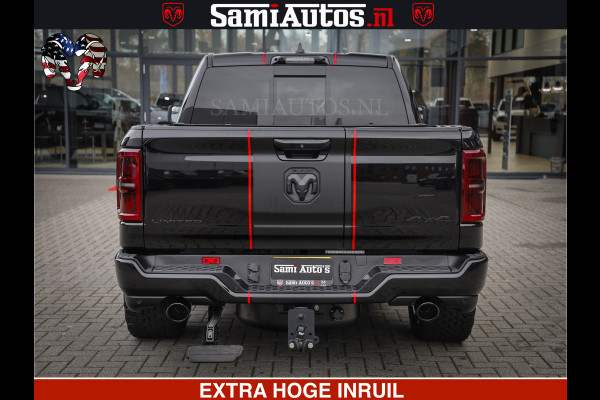 Dodge Ram 1500 Limited Night H.O 540HP 706Nm | Massage + Full Option | De Meest Luxe en Volle Pick-Up in zijn Klasse | Comfortabele Dubbele Cabine met Royale 5 Zitplaatsen | BPM vrij | Nu Leverbaar uit Voorraad | Voorraad Nr 2334 - 5409