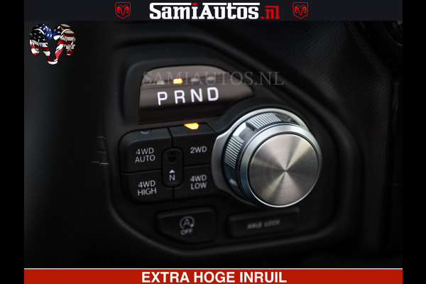 Dodge Ram 1500 Limited Night H.O 540HP 706Nm | Massage + Full Option | De Meest Luxe en Volle Pick-Up in zijn Klasse | Comfortabele Dubbele Cabine met Royale 5 Zitplaatsen | BPM vrij | Nu Leverbaar uit Voorraad | Voorraad Nr 2334 - 5409