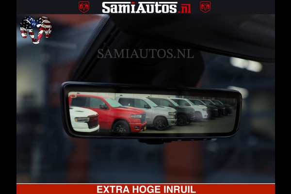 Dodge Ram 1500 Limited Night H.O 540HP 706Nm | Massage + Full Option | De Meest Luxe en Volle Pick-Up in zijn Klasse | Comfortabele Dubbele Cabine met Royale 5 Zitplaatsen | BPM vrij | Nu Leverbaar uit Voorraad | Voorraad Nr 2334 - 5409