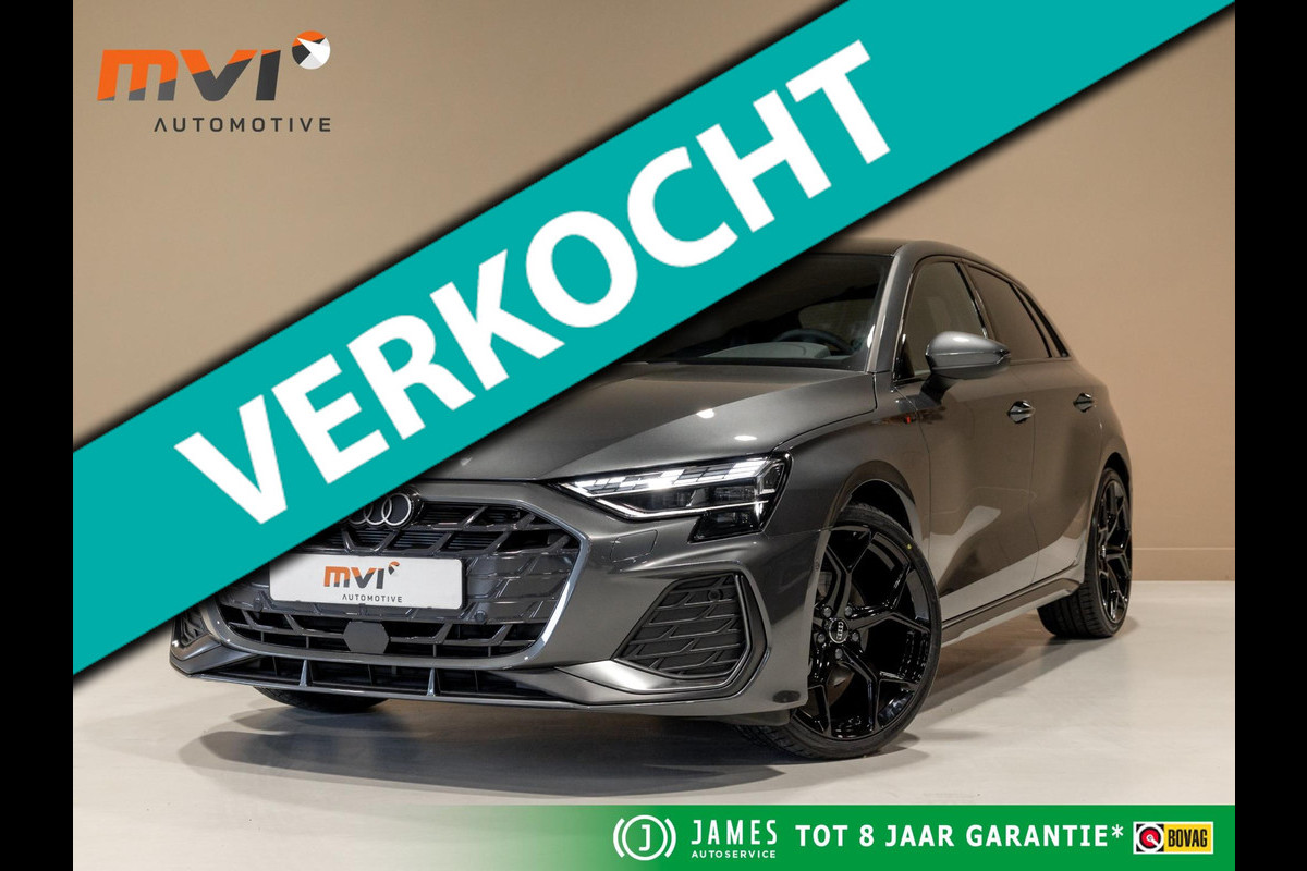 Audi A3 Sportback 35 TFSI S edition / 150pk / Panorama dak / Sonos / Achteruitrij camera /