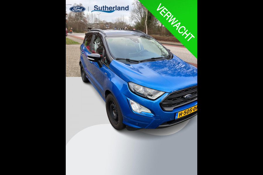 Ford EcoSport 1.0 EcoBoost ST-Line 125pk | Achteruitrijcamera | Stoelverwarming | Dodehoeksensoren | Climate control