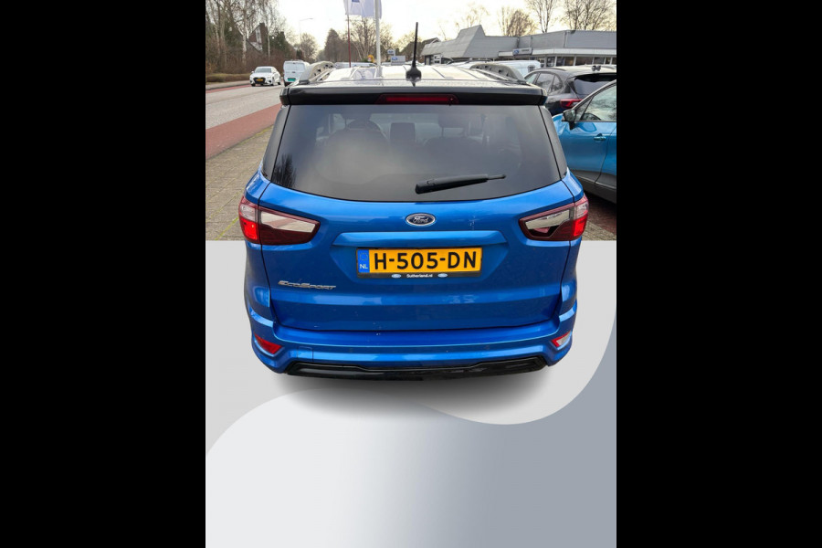 Ford EcoSport 1.0 EcoBoost ST-Line 125pk | Achteruitrijcamera | Stoelverwarming | Dodehoeksensoren | Climate control