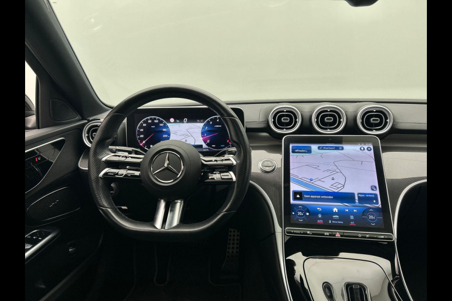 Mercedes-Benz C-Klasse 180 AMG Line | Pano/Dak | Burmester | Leder/Alcantara | Camera