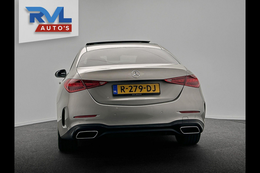 Mercedes-Benz C-Klasse 180 AMG Line | Pano/Dak | Burmester | Leder/Alcantara | Camera