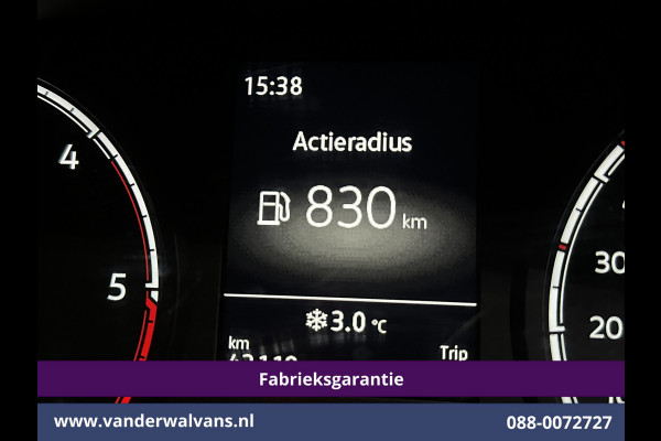Volkswagen Caddy Cargo Maxi 2.0 TDI L2H1 Fabrieksgarantie Euro6 Airco | Camera | Apple Carplay | Bumper in de kleur Android Auto, Zijdeur