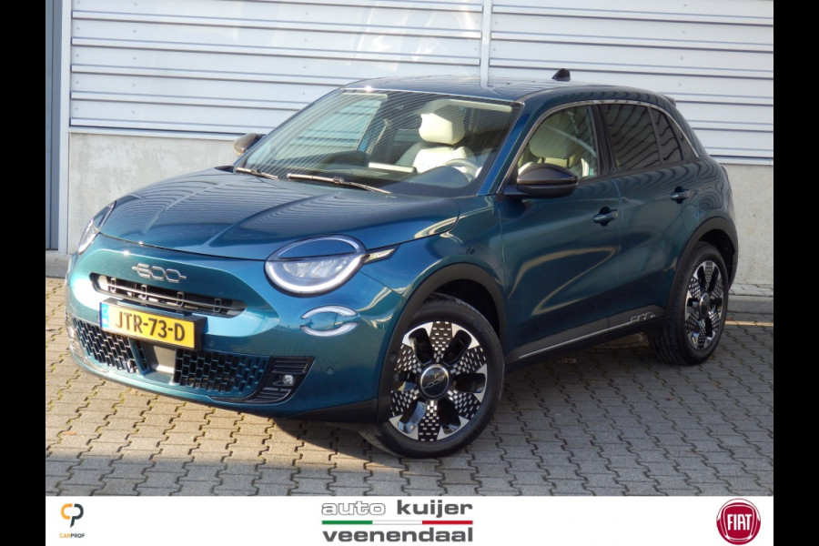 Fiat 600 101PK Hybrid La Prima | 360 camera | Massagestoel | Compleet |