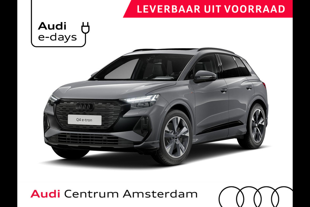 Audi Q4 e-tron 45 S edition Competition 82 kWh 286 pk | Assistentiepakket plus | Glazen panoramadak | Comfortsleutel | Comfortpakket |