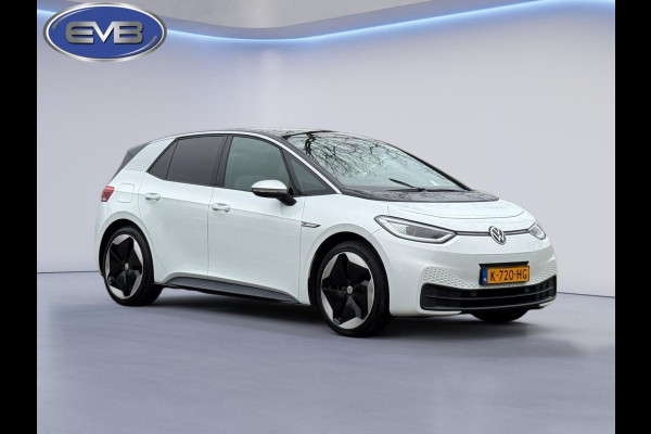 Volkswagen ID.3 First Max 58 kWh, panoramadak, camera, 20 inch, stoelverwarming, parelmoer, 1 e eigenaar, NL auto met nap