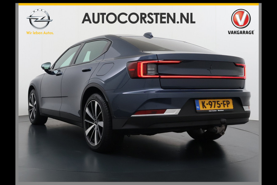 Polestar 2 408PK AWD Long Range Pano-Dak 360°Camera Dual Motor 78kWh SOH 93% Trekhaak Adap.Cruise HarmanKardon®-Audio Apple Carplay Android Elek.Achterklep/Stoelen Lmv 19" Google Maps Keyless Led Origineel Nederlandse Auto Dealeronderhouden 4WD
