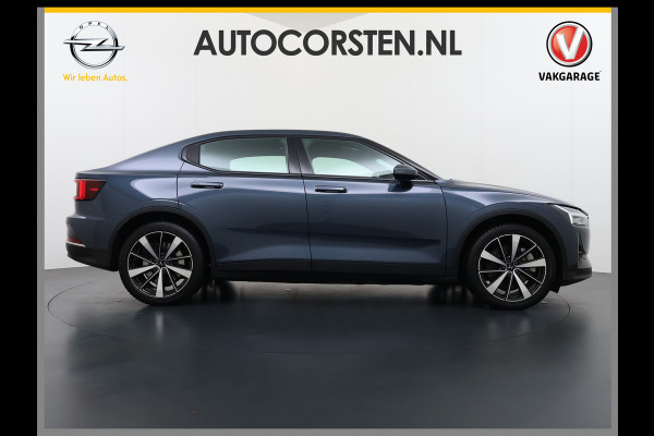 Polestar 2 408PK AWD Long Range Pano-Dak 360°Camera Dual Motor 78kWh SOH 93% Trekhaak Adap.Cruise HarmanKardon®-Audio Apple Carplay Android Elek.Achterklep/Stoelen Lmv 19" Google Maps Keyless Led Origineel Nederlandse Auto Dealeronderhouden 4WD