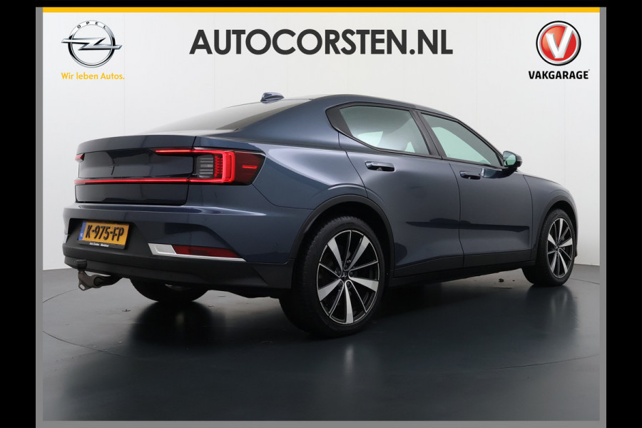 Polestar 2 408PK AWD Long Range Pano-Dak 360°Camera Dual Motor 78kWh SOH 93% Trekhaak Adap.Cruise HarmanKardon®-Audio Apple Carplay Android Elek.Achterklep/Stoelen Lmv 19" Google Maps Keyless Led Origineel Nederlandse Auto Dealeronderhouden 4WD
