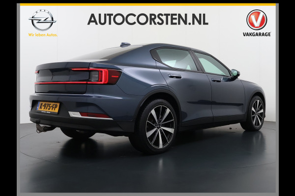 Polestar 2 408PK AWD Long Range Pano-Dak 360°Camera Dual Motor 78kWh SOH 93% Trekhaak Adap.Cruise HarmanKardon®-Audio Apple Carplay Android Elek.Achterklep/Stoelen Lmv 19" Google Maps Keyless Led Origineel Nederlandse Auto Dealeronderhouden 4WD
