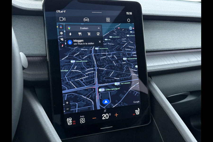 Polestar 2 408PK AWD Long Range Pano-Dak 360°Camera Dual Motor 78kWh SOH 93% Trekhaak Adap.Cruise HarmanKardon®-Audio Apple Carplay Android Elek.Achterklep/Stoelen Lmv 19" Google Maps Keyless Led Origineel Nederlandse Auto Dealeronderhouden 4WD