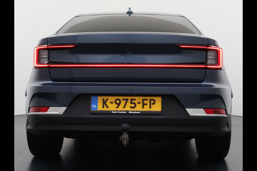 Polestar 2 408PK AWD Long Range Pano-Dak 360°Camera Dual Motor 78kWh SOH 93% Trekhaak Adap.Cruise HarmanKardon®-Audio Apple Carplay Android Elek.Achterklep/Stoelen Lmv 19" Google Maps Keyless Led Origineel Nederlandse Auto Dealeronderhouden 4WD