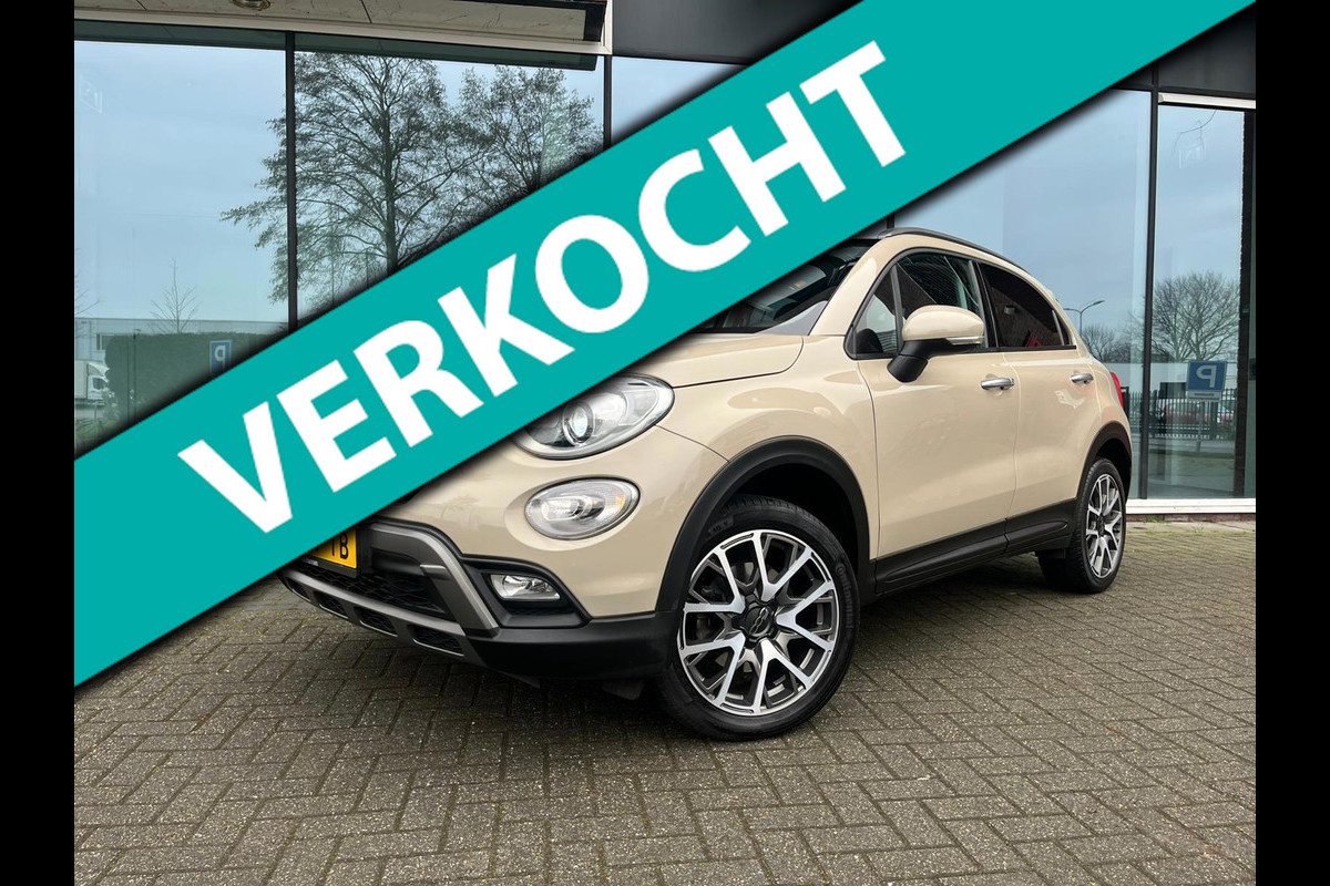 Fiat 500X Cross 1.4 Turbo MultiAir CrossPlus 4x4 - Automaat - Navi - Climate - Trekhaak