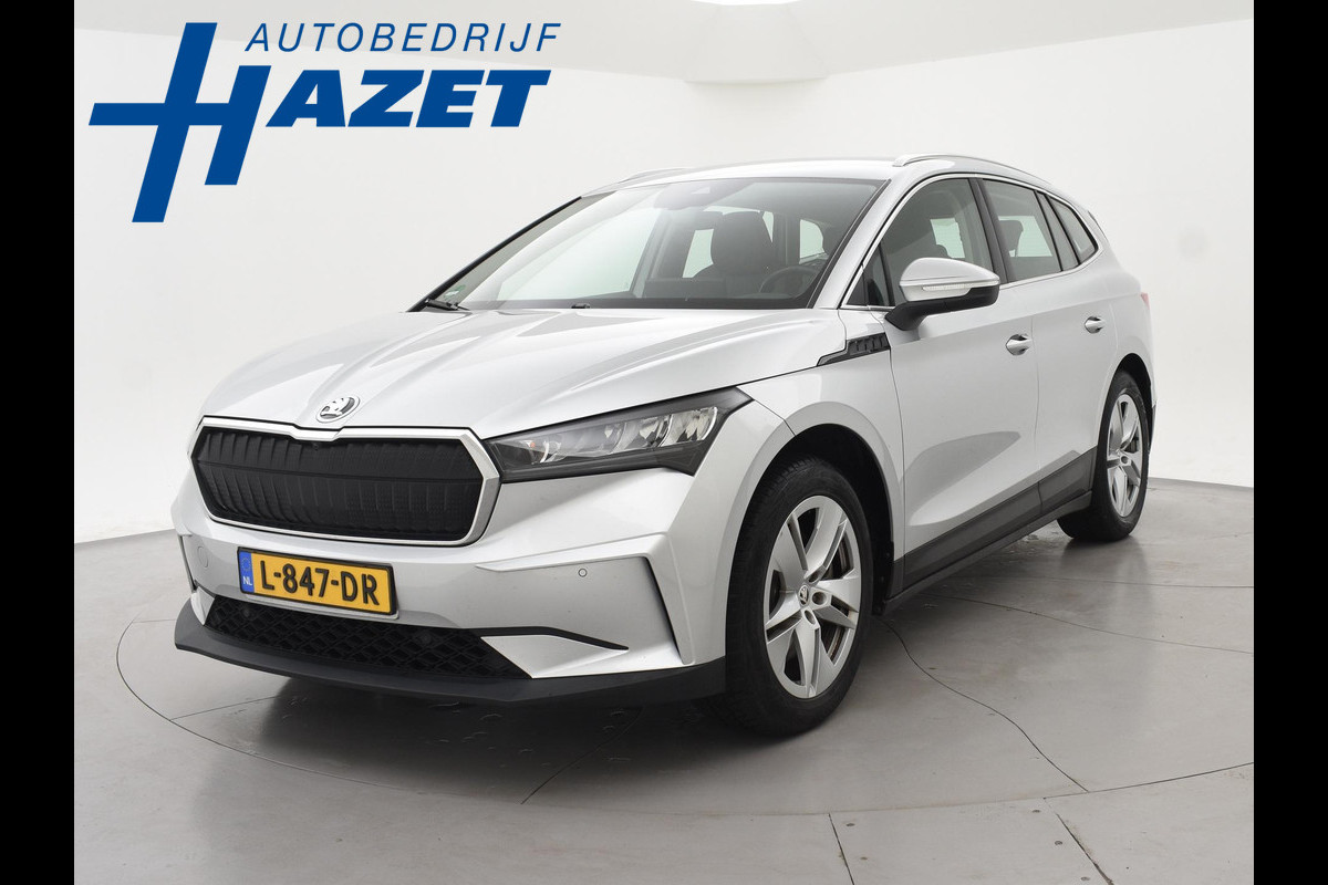 Škoda ENYAQ iV 80 + CAMERA | ADAPTIVE CRUISE | SFEERVERLICHTING | CARPLAY | STUURVERW.