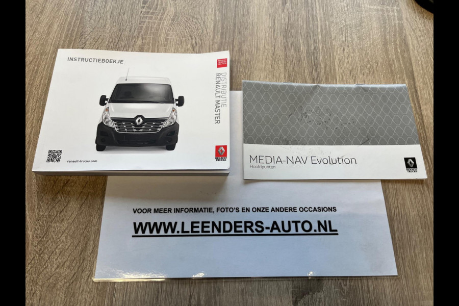Renault Master T35 2.3 dCi 170PK euro6 L3H2 3Persoons Airco, Navigatie, Omvormer V230, Luchtvering, Trekhaak, RIJKLAARPRIJS!