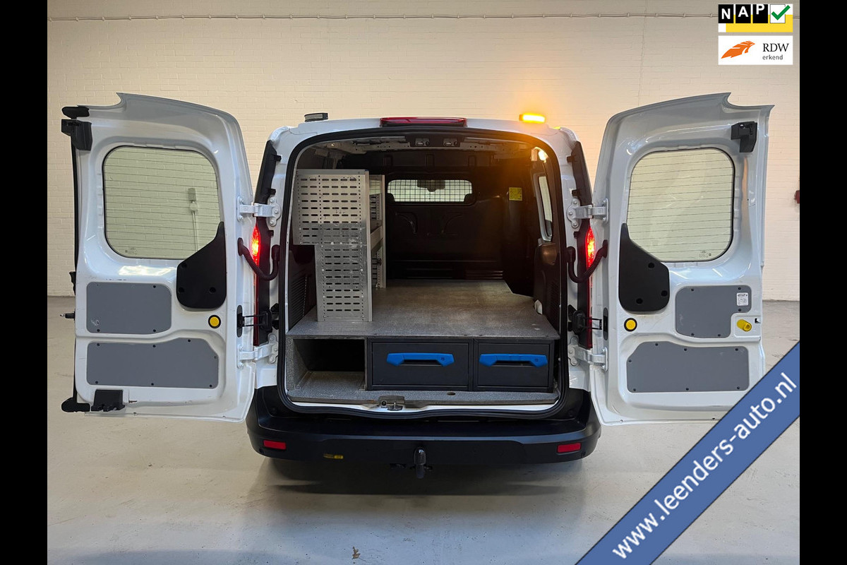 Ford Transit Connect Automaat Servicewagen 1.5 EcoBlue 100pk euro6 L1 Trend, Airco, Leder, Inrichting, Trekhaak, RIJKLAARPRIJS!