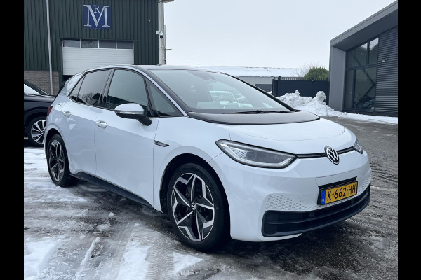 Volkswagen ID.3 First Plus 58 kWh SOH:89%  STOEL + STUUR VERWARMING | CAMERA | KEYLESS | ORGINEEL NL AUTO / NAP RIJKLAARPRIJS INCL. 12MND BOVAG GARANTIE