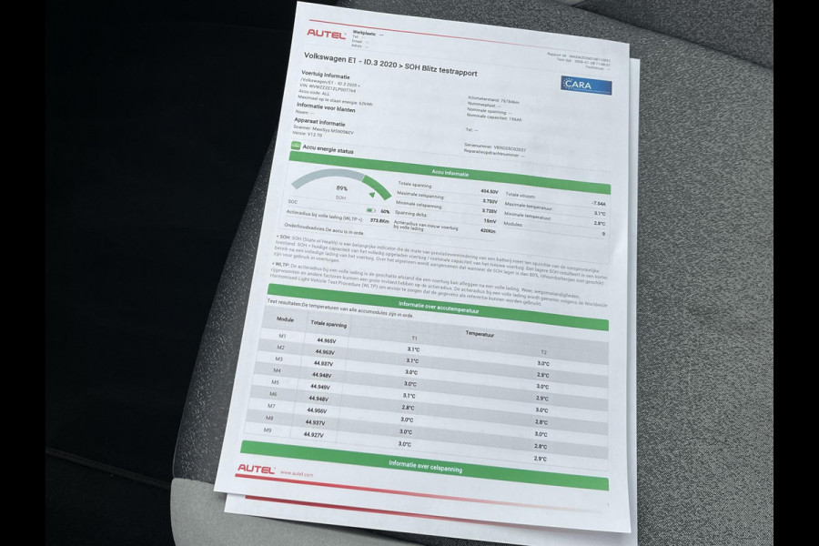 Volkswagen ID.3 First Plus 58 kWh SOH:89%  STOEL + STUUR VERWARMING | CAMERA | KEYLESS | ORGINEEL NL AUTO / NAP RIJKLAARPRIJS INCL. 12MND BOVAG GARANTIE